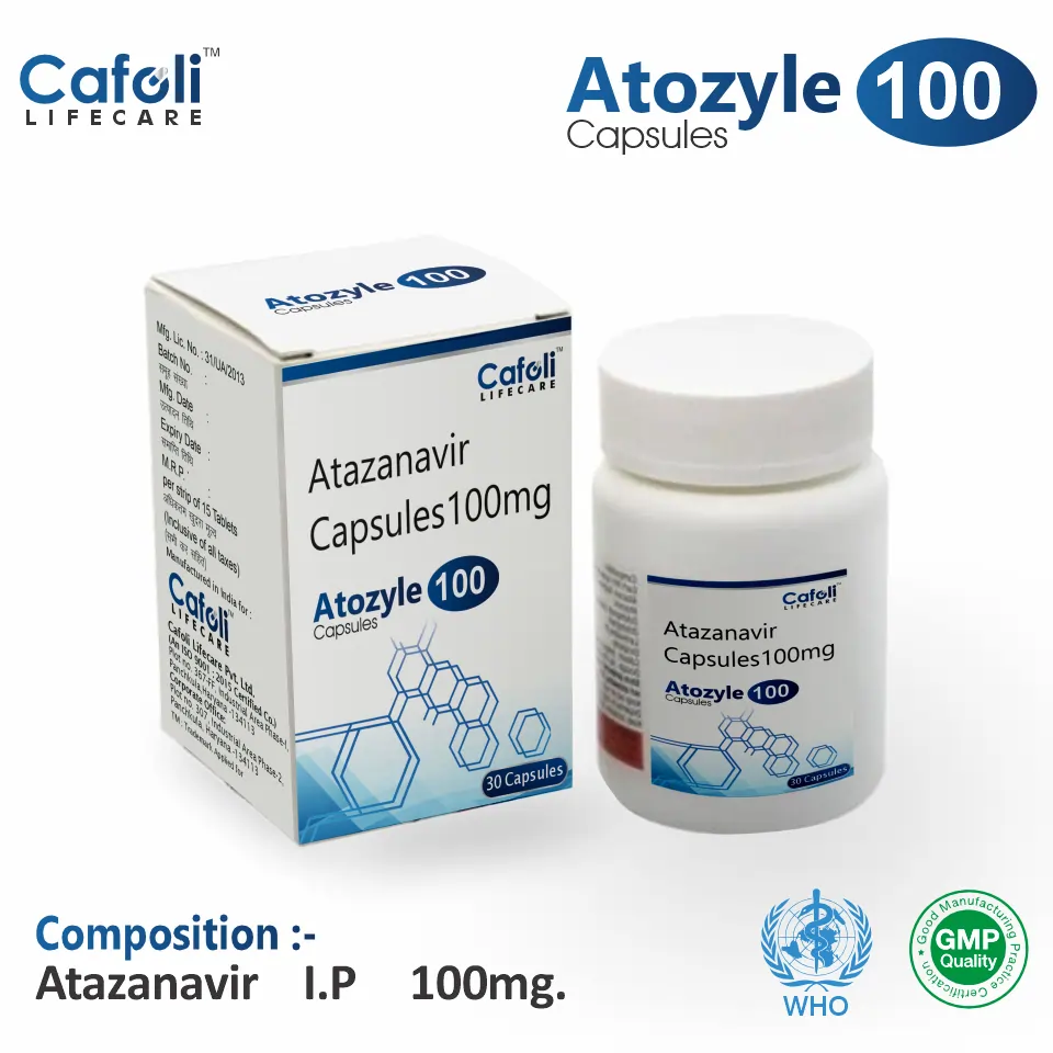 Atazanavir 100mg Capsule Packaging